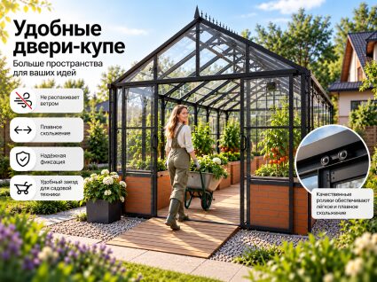 Сколько дверей должно быть в теплице и какие двери лучше выбрать?