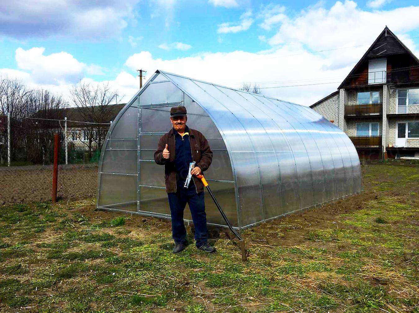 Теплица Дачница капелька