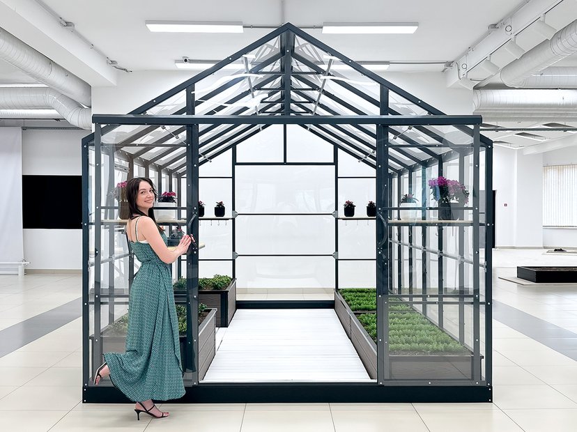 Теплица «Домик МПК 3м»