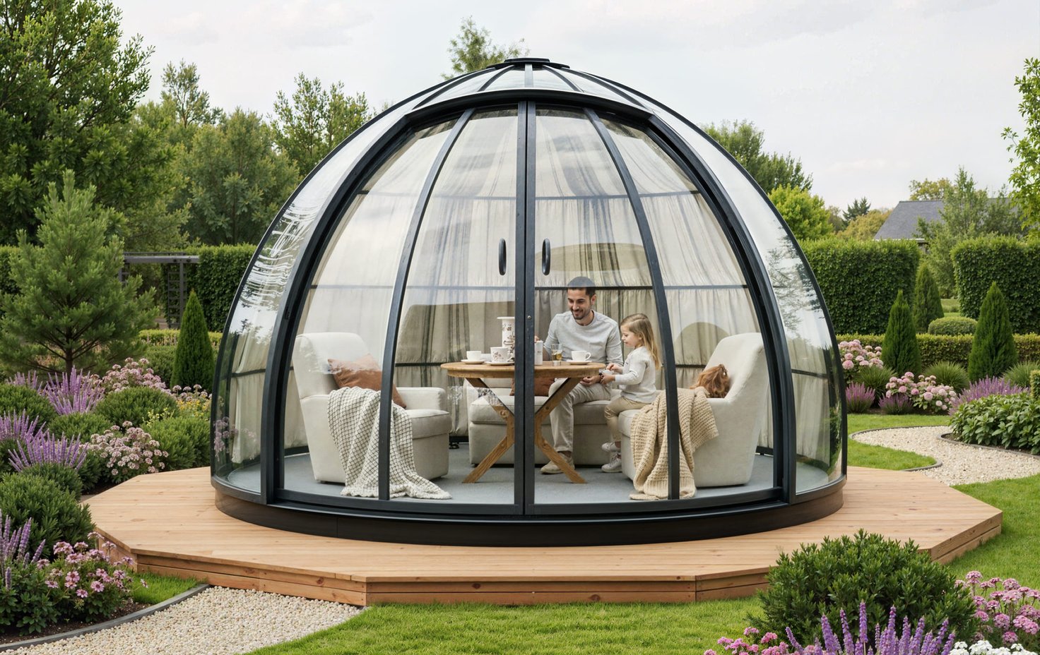 Теплицы из стекла - изысканные и неповторимые.