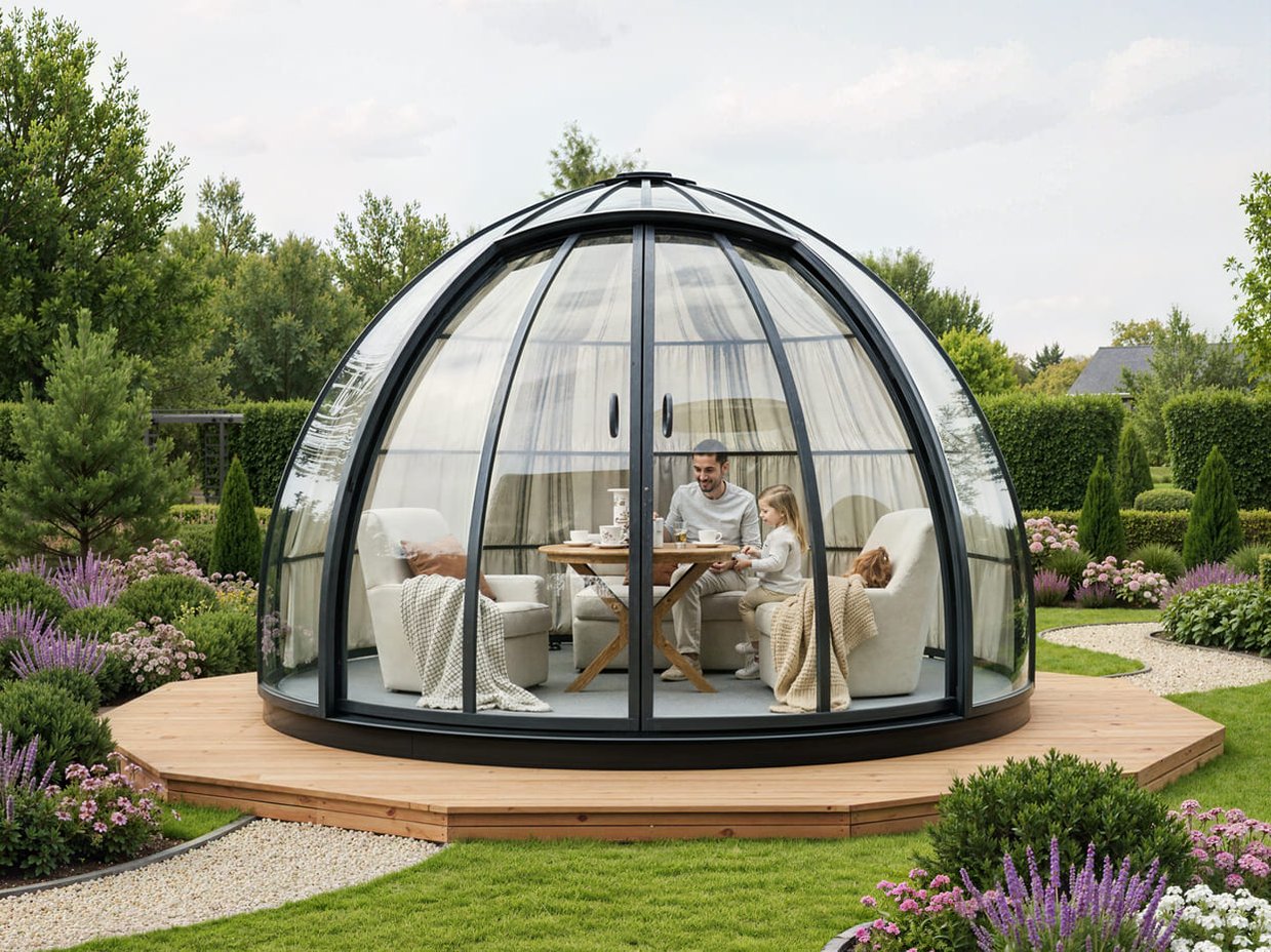 Теплицы из стекла - изысканные и неповторимые.