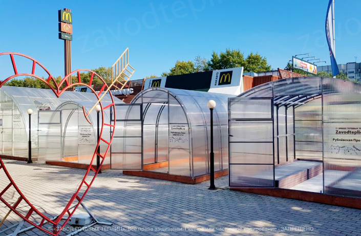 Лучшая теплица ЗАВОД ГОТОВЫХ ТЕПЛИЦ в Москве, купить теплицу из ...