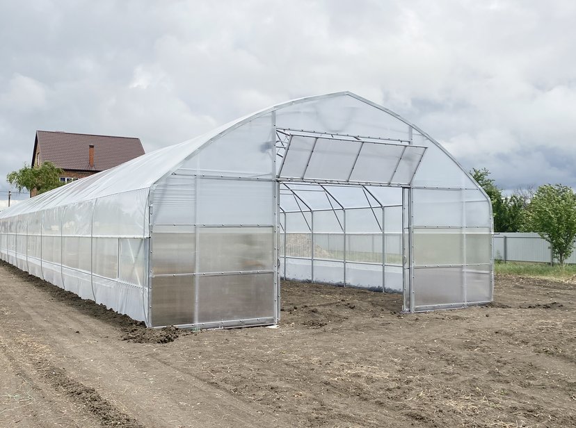 Туннельная теплица под пленку 8x40 м