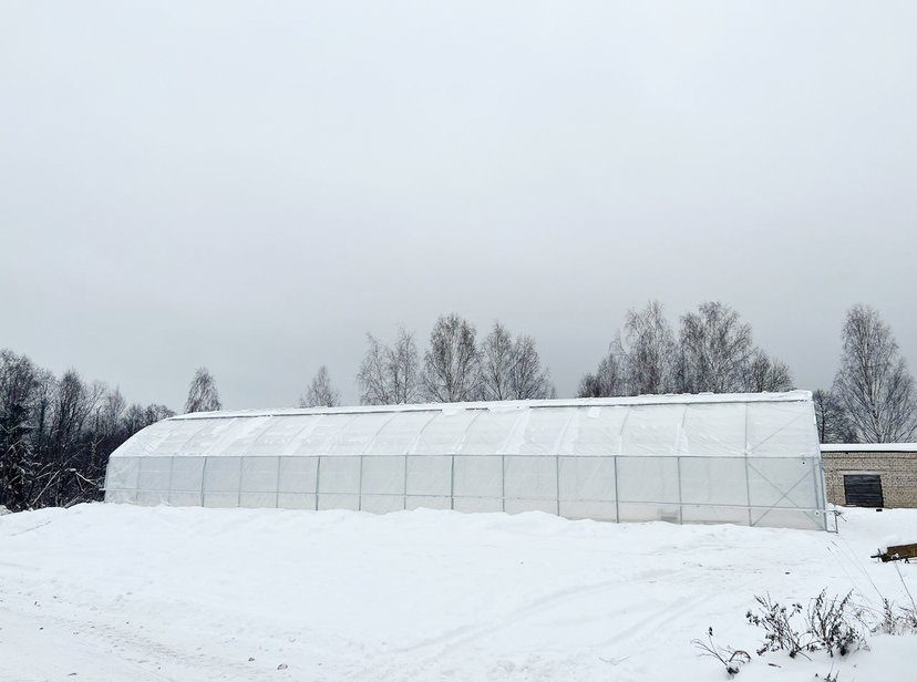Туннельная теплица под пленку 10x30 м