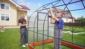 Видеоинструкция по сборке теплицы «Капелька 2м»